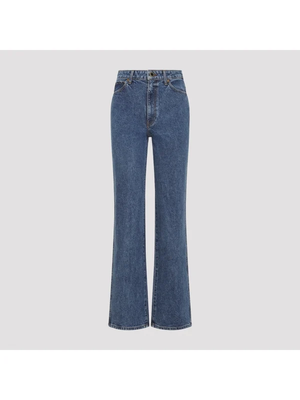 Khaite Blue Denim Pants - Image 2