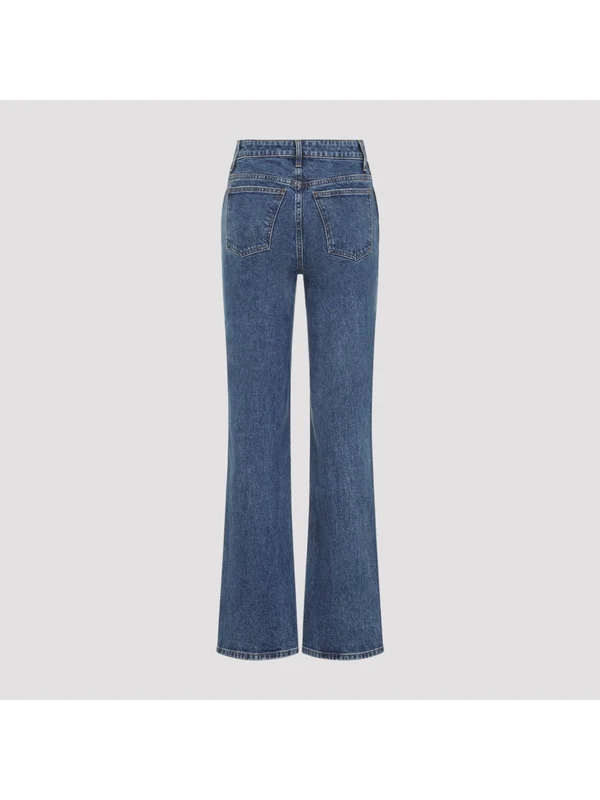 Khaite Blue Denim Pants - Image 4