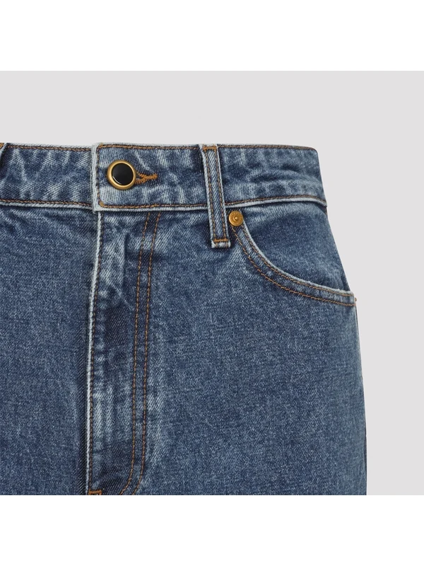 Khaite Blue Denim Pants - Image 5