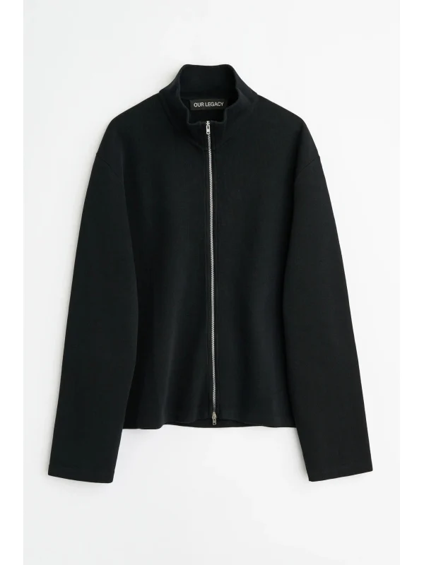 Shrunken Full-Zip High-Neck Jacket - Image 2