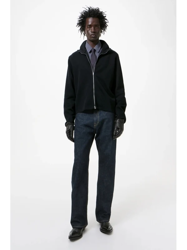 Shrunken Full-Zip High-Neck Jacket - Image 3