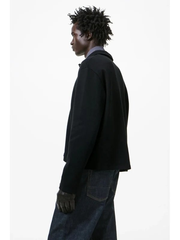 Shrunken Full-Zip High-Neck Jacket - Image 5