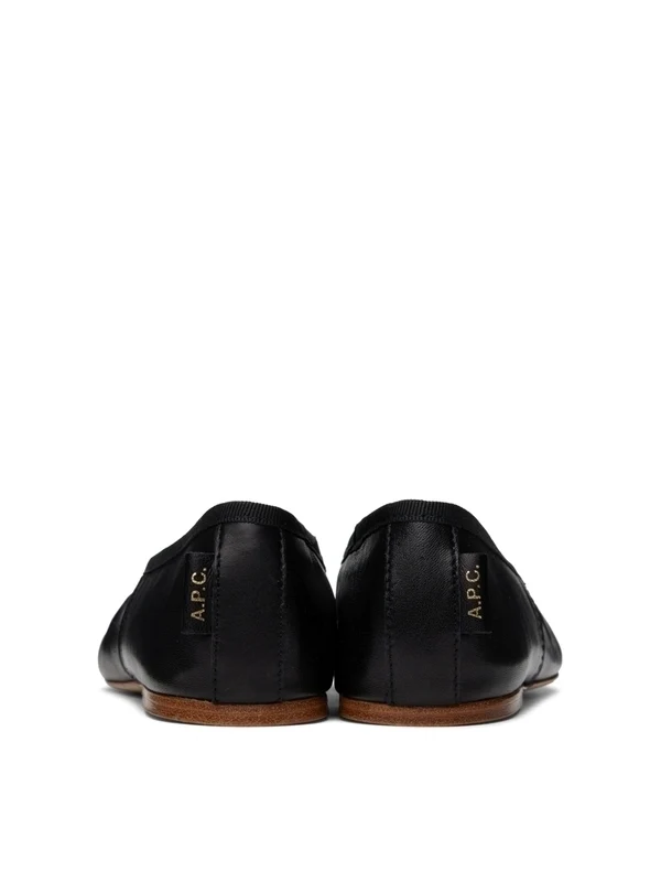 A.P.C. Black Flat Shoes - Image 4