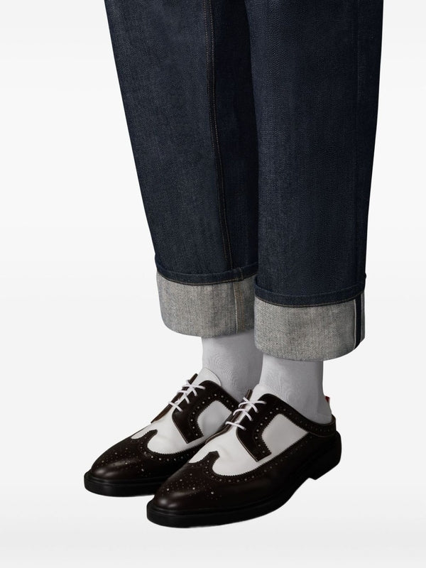 Thom Browne Navy Denim Pants - Image 5