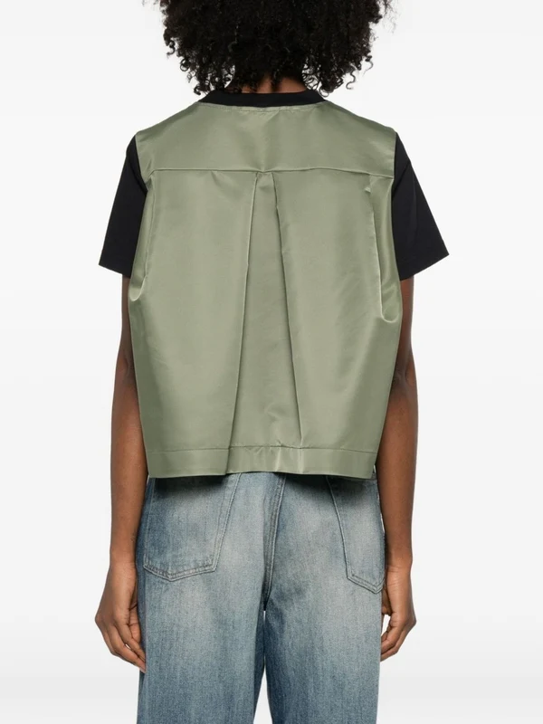 Sacai Navy Half Sleeve - Image 2