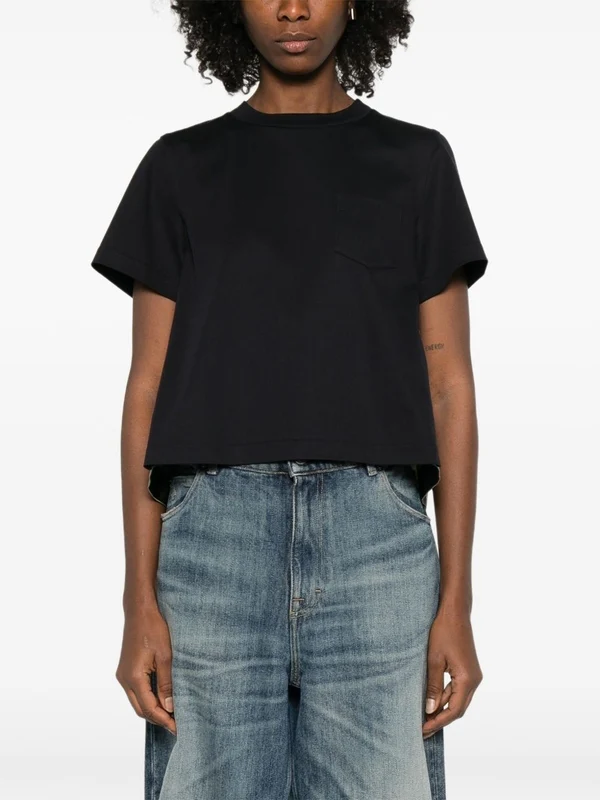 Sacai Navy Half Sleeve - Image 5