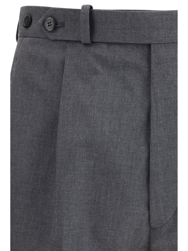 Cotton Wool Tailored Pants - Image 3