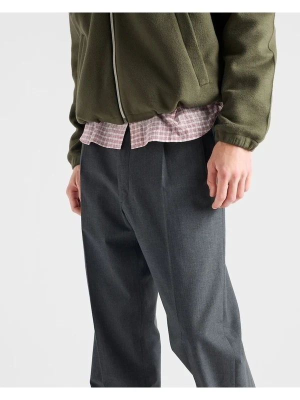 Cotton Wool Tailored Pants - Image 5