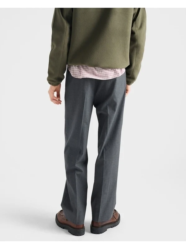 Cotton Wool Tailored Pants - Image 6