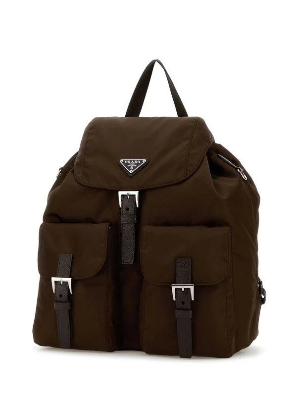 Prada Medium Brown Backpacks - Image 2