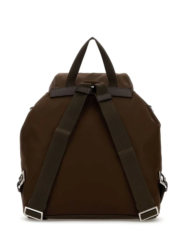 Prada Medium Brown Backpacks - Image 3