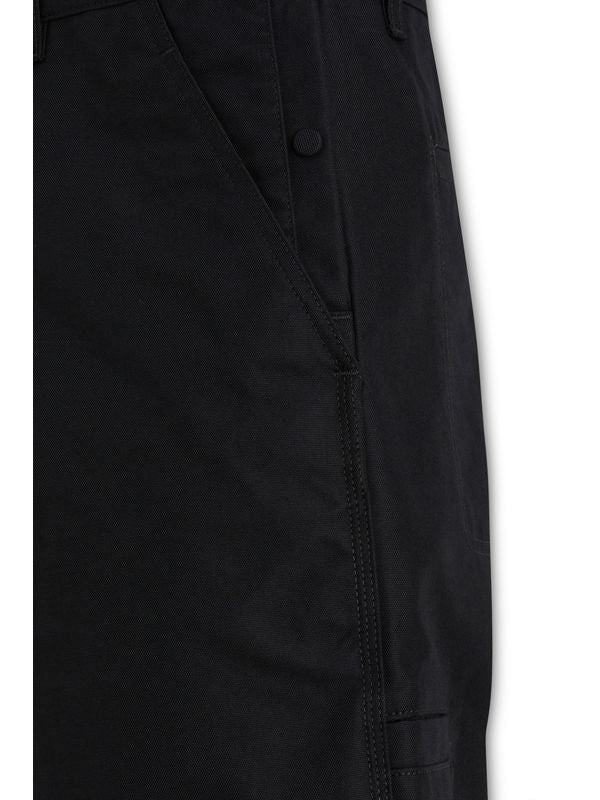 Cotton Blend Straight Pants - Image 3