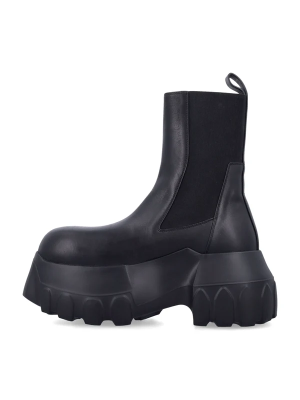 Rick Owens Black Chelsea Boots - Image 3