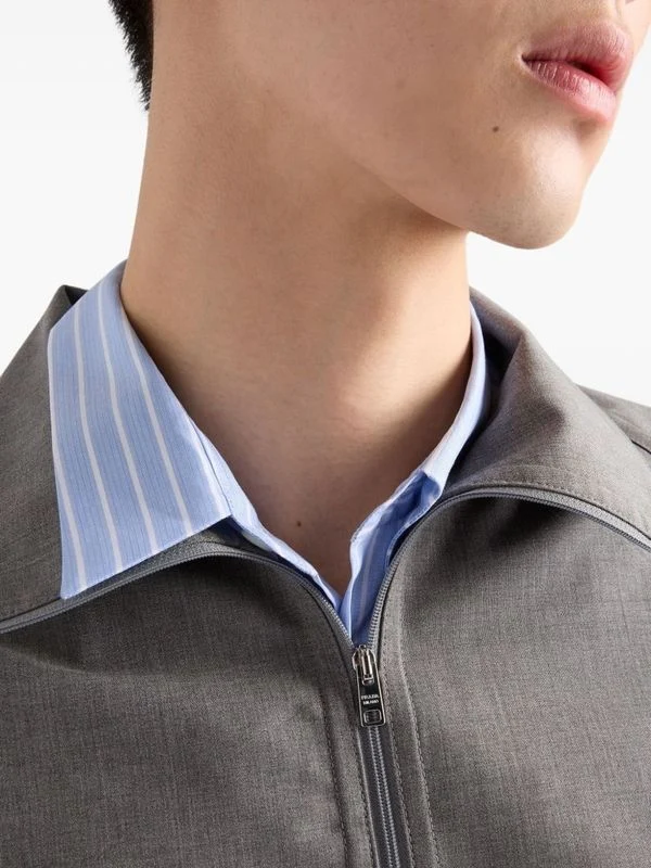 Prada Blue Shirt - Image 6