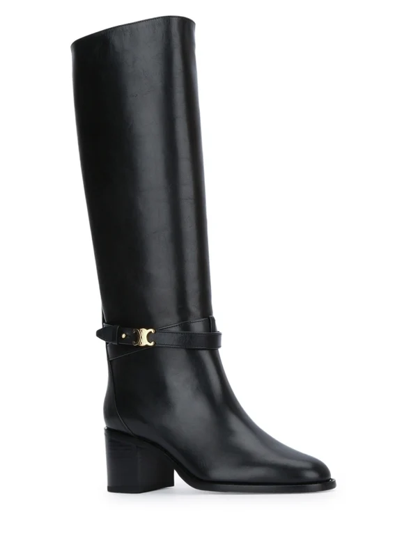 PUMPS 361883891C 38NO Black High Boots - Image 2
