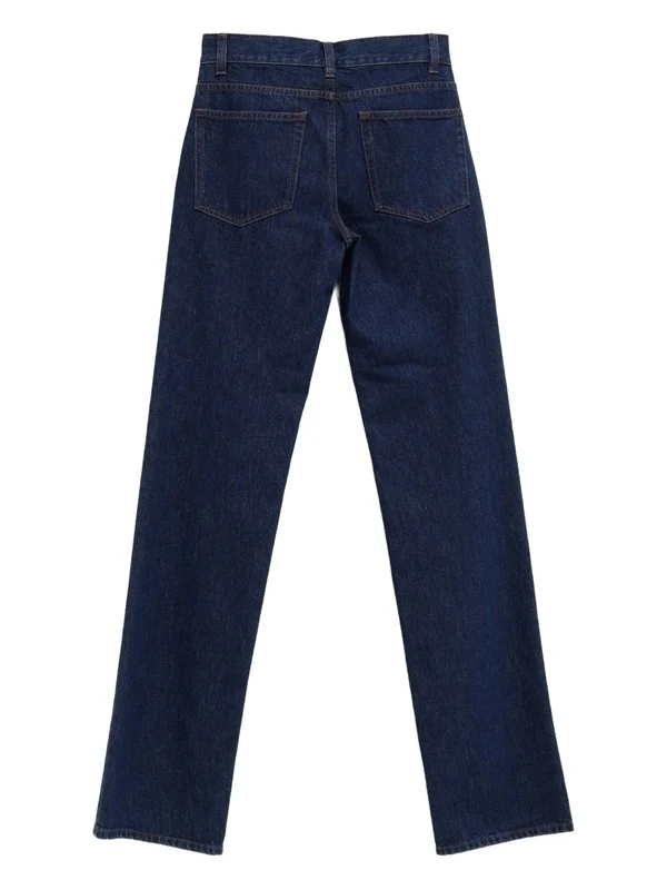 The Row Navy Denim Pants - Image 2