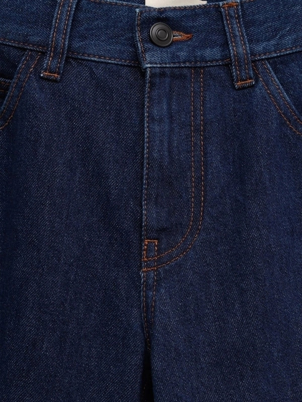 The Row Navy Denim Pants - Image 3