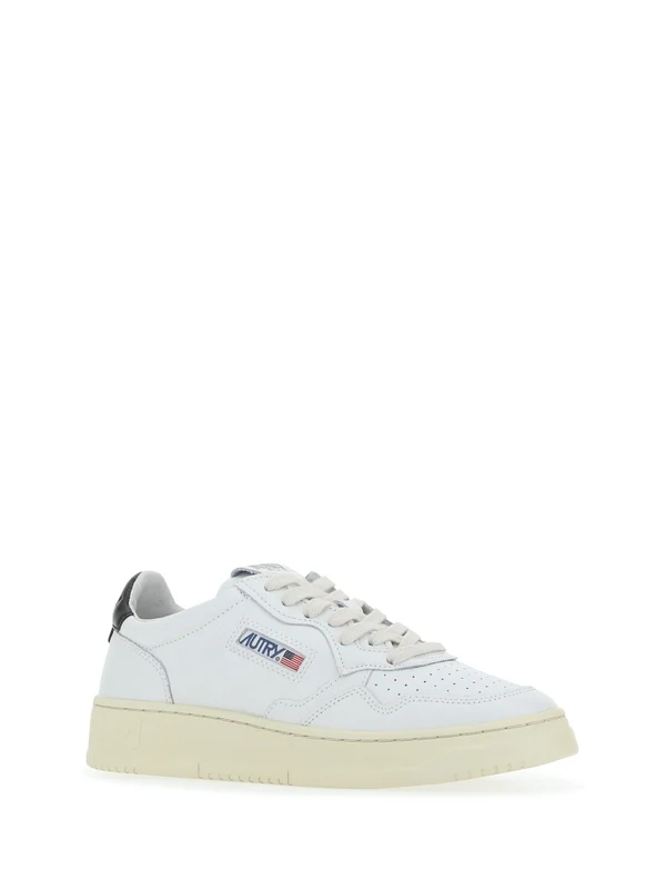 Autry White Low Top Sneakers - Image 2