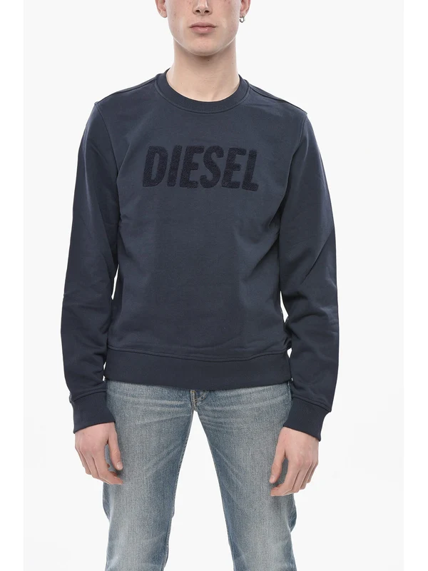 Diesel Navy Sweatshirts - Image 2