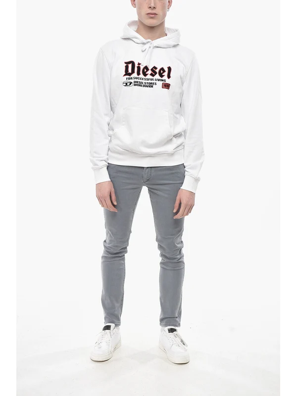Diesel White Hoodies - Image 5
