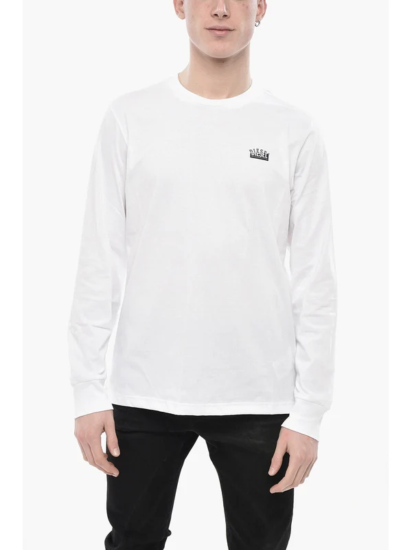 Diesel White Long Sleeve - Image 2
