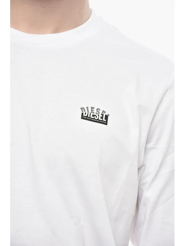Diesel White Long Sleeve - Image 4