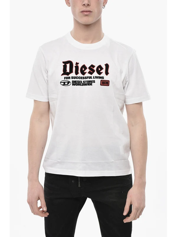 Diesel White Half Sleeve - Image 2