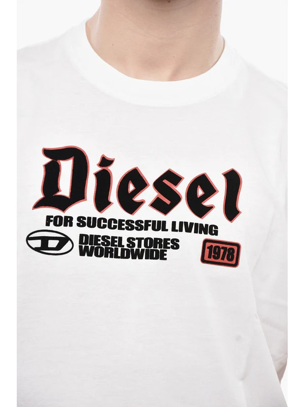 Diesel White Half Sleeve - Image 4
