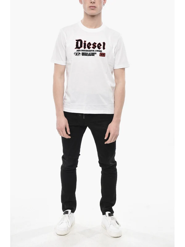 Diesel White Half Sleeve - Image 5
