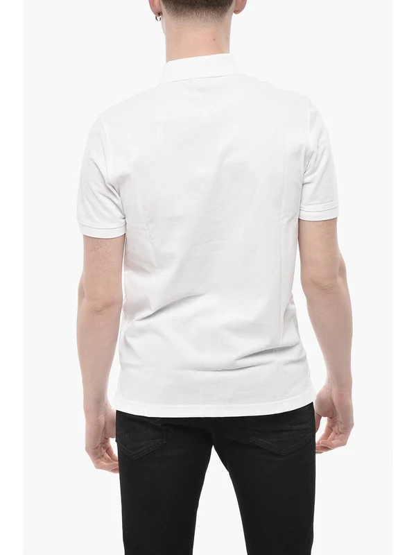 Diesel White Polo Shirts - Image 3