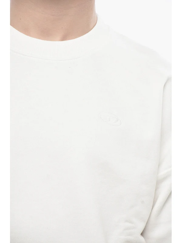 Diesel White Sweatshirts - Image 4
