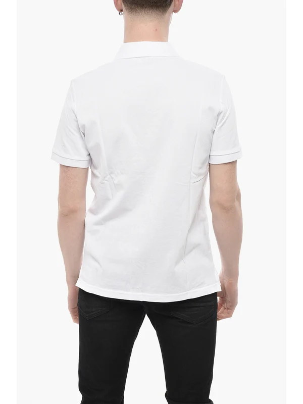Diesel White Polo Shirts - Image 3