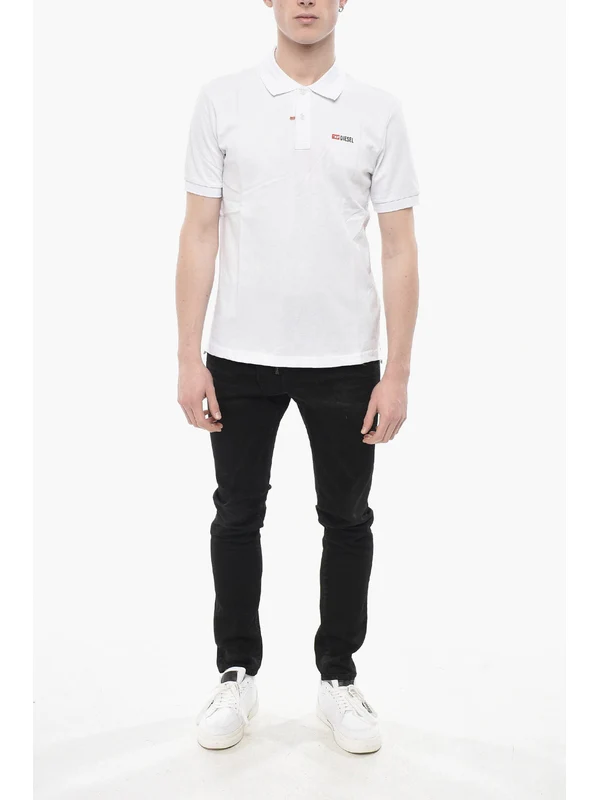 Diesel White Polo Shirts - Image 5