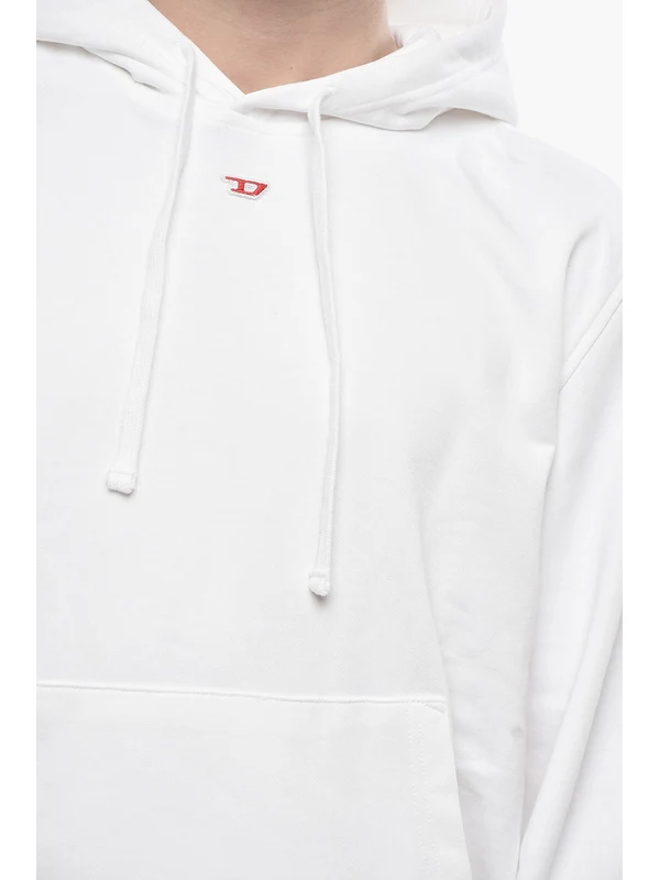 Diesel White Hoodies - Image 4