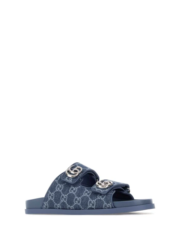 Gucci Blue Sandals - Image 2