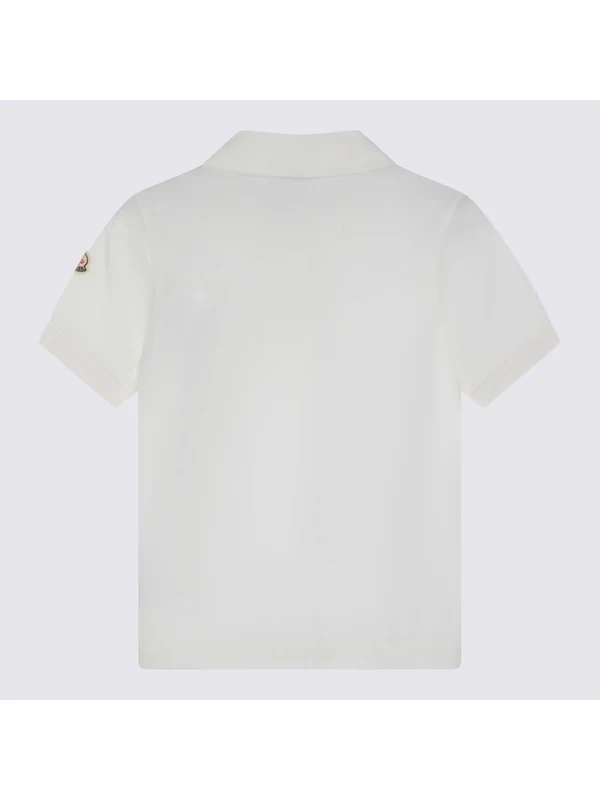 Moncler White Polo Shirts - Image 2