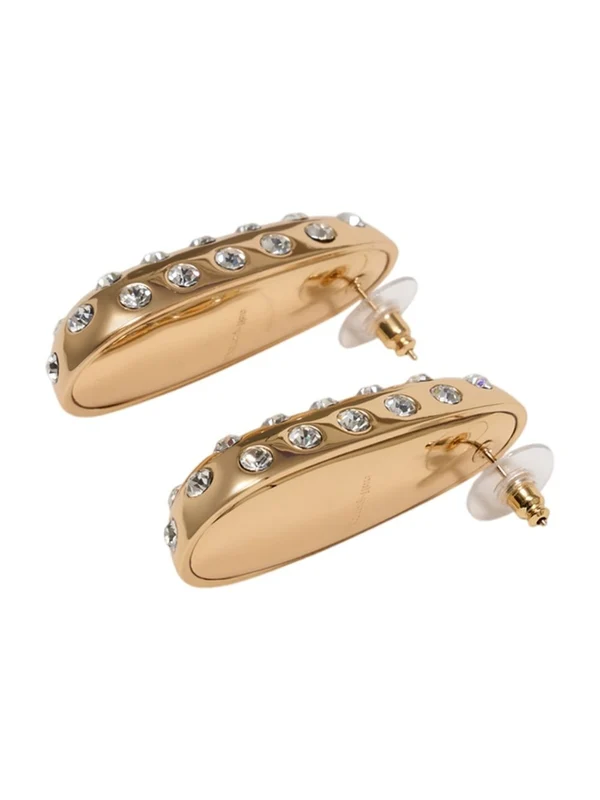 Self-Portrait Gold Earrings - Image 2