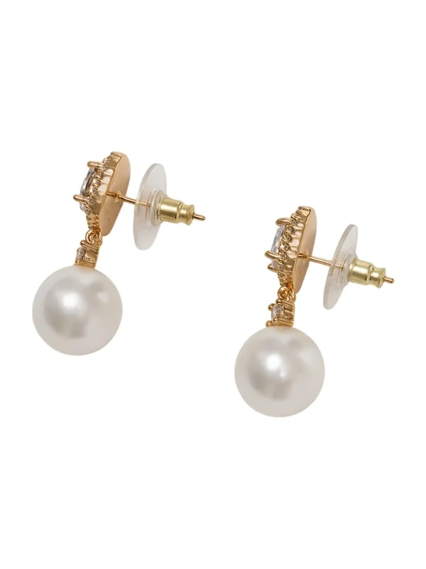 Self-Portrait Gold Earrings - Image 2