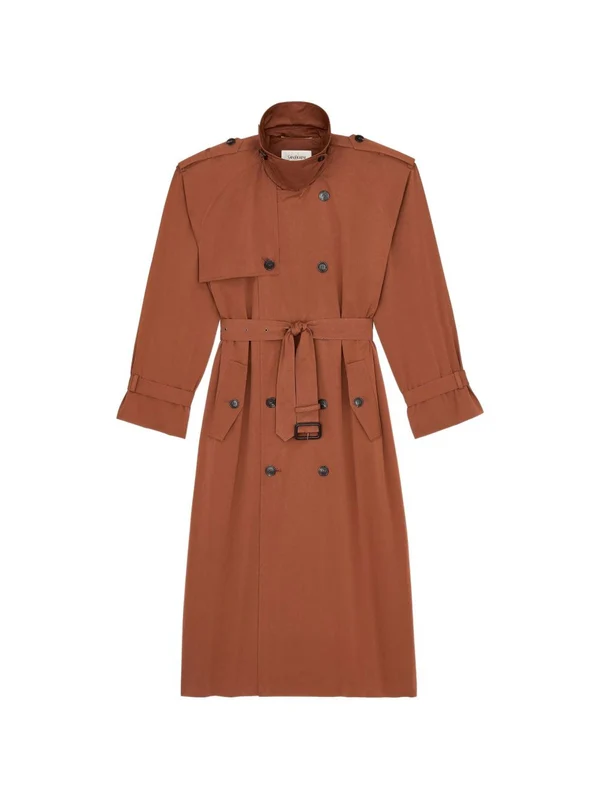Saint Laurent Brown Trench - Image 3