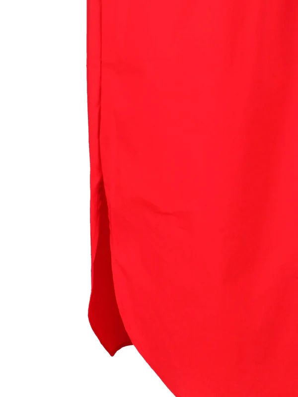 Polo Ralph Lauren Red Midi Dress - Image 3
