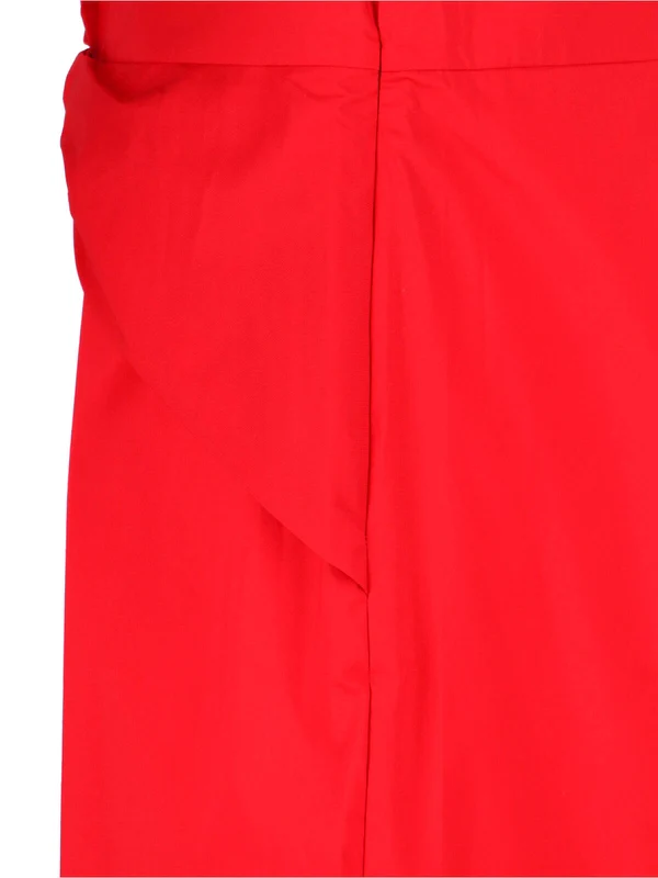 Polo Ralph Lauren Red Midi Dress - Image 4