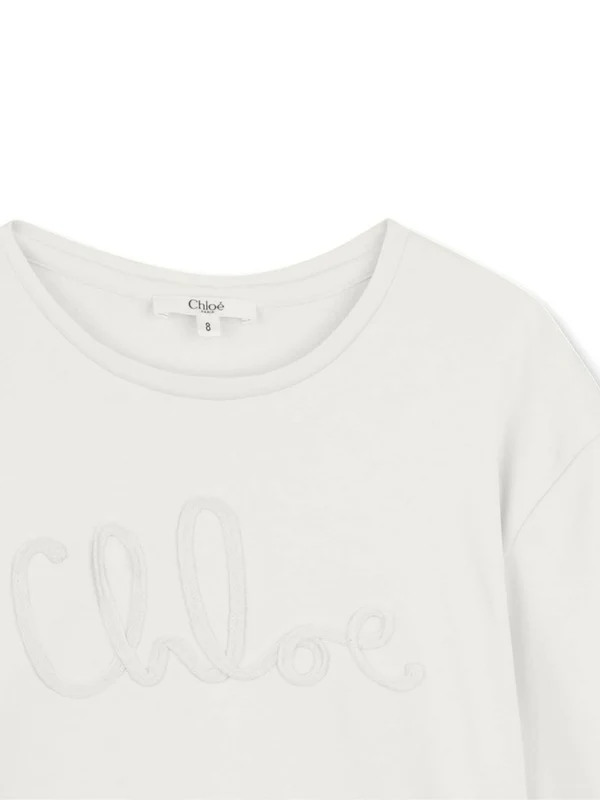 Chloe White Half Sleeve - Image 3