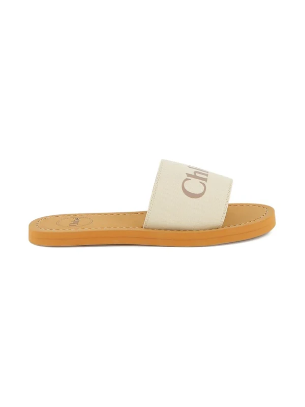 Chloe Beige Slides - Image 6
