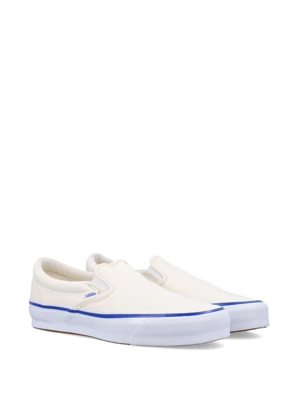 Vans White Low Top Sneakers - Image 2