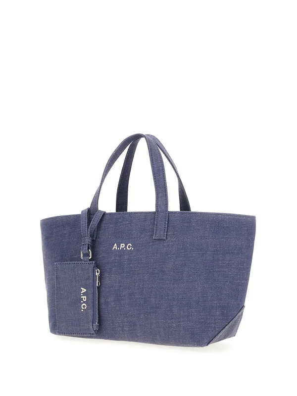 A.P.C. Blue Tote Bags - Image 2