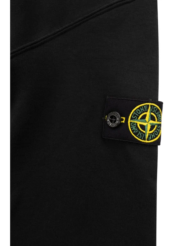 Stone Island Black Hoodies - Image 3