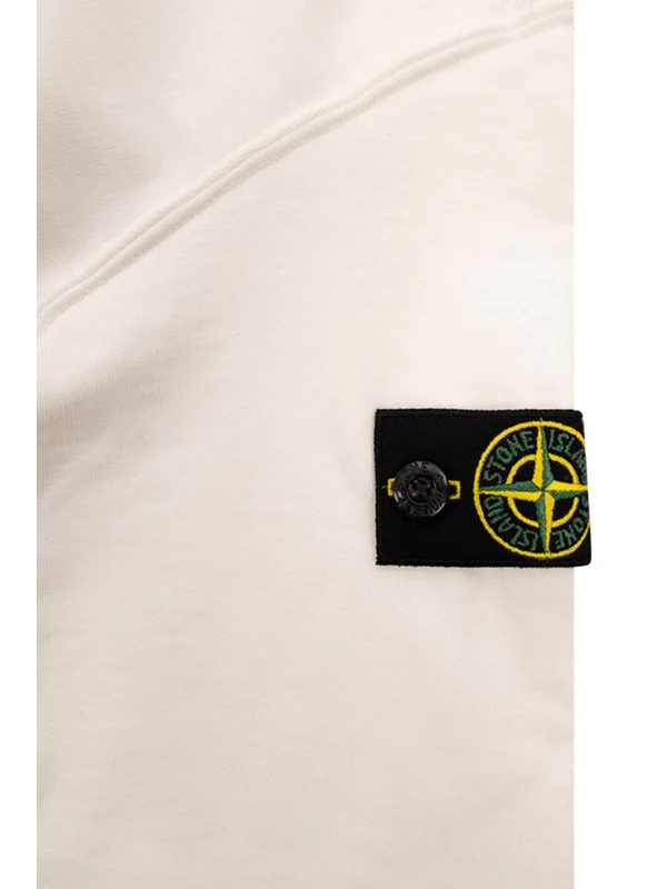 Stone Island White Sweatshirts - Image 3