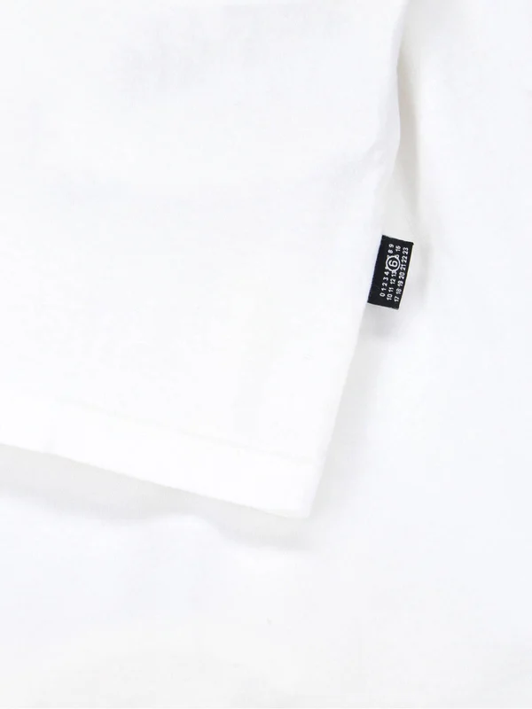 Mm6 Maison Margiela White Half Sleeve - Image 3