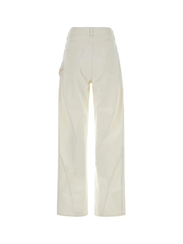 Jw Anderson White Denim Pants - Image 2