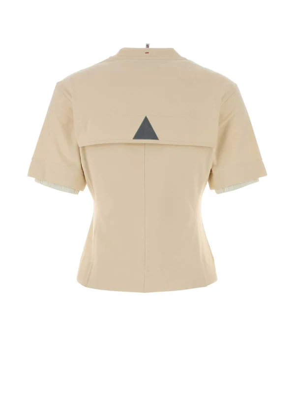Moncler Ivory Half Sleeve - Image 2